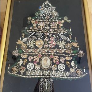 Family Heirloom of a Jewelry Christmas Tree